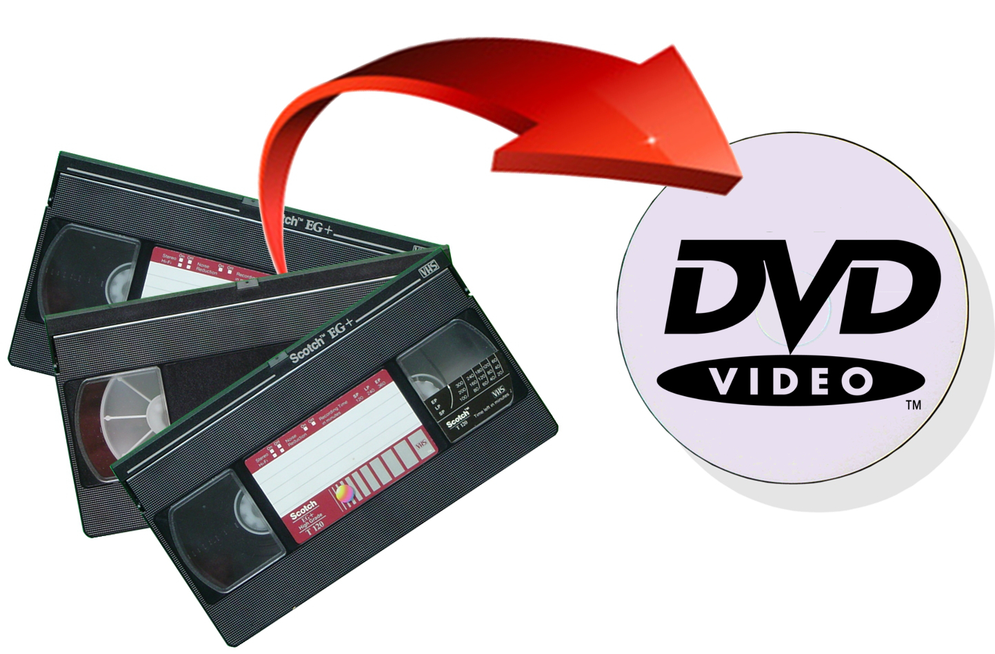 Professional videoVHS CASSETTES to DVD Conversion Wedding Photographer